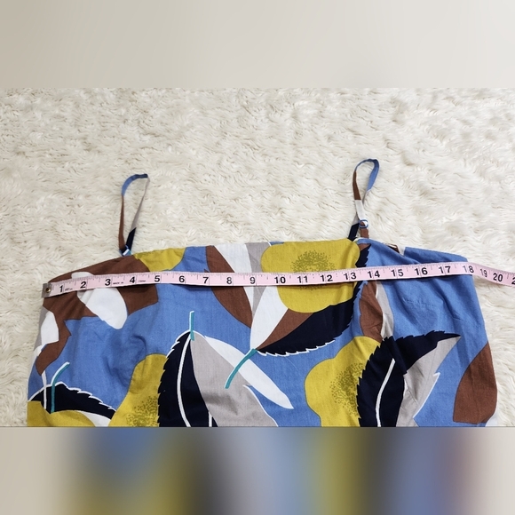 Boden Blue and Yellow Floral Dress - Picture 11 of 13